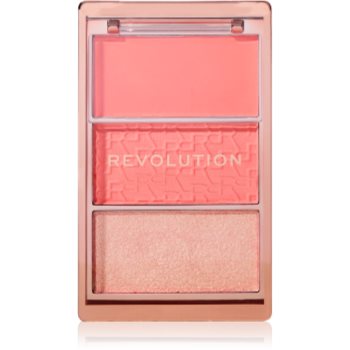 Revolution Blush Icon Palette paleta fard de obraz - imagine 2